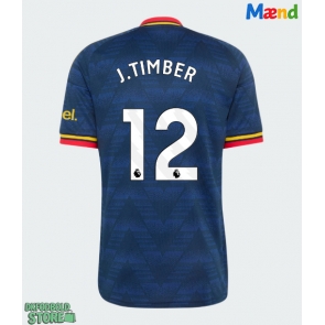 Arsenal Jurrien Timber #12 Replika Udebanetrøje 2026-27 Kortærmet